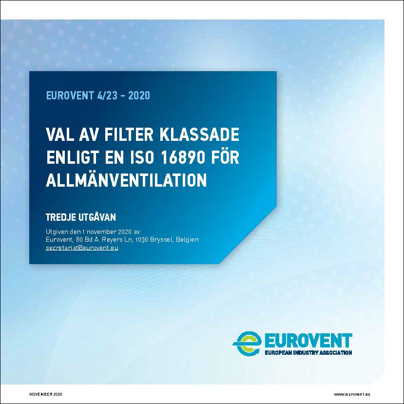 Eurovent REC 4-23 - Selection of EN ISO 16890 rated air filter classes - Third Edition - 2020 - SE - Web.jpg